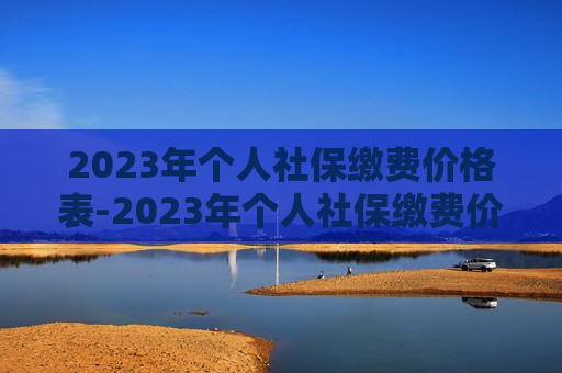 2023年个人社保缴费价格表-2023年个人社保缴费价格表图片