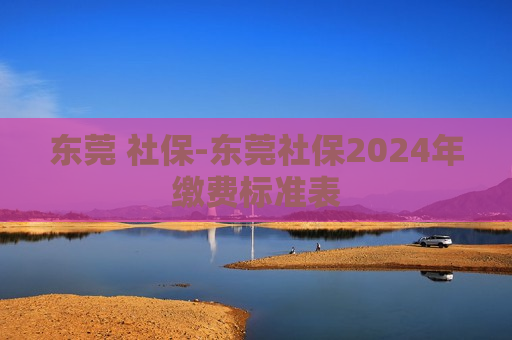 东莞 社保-东莞社保2024年缴费标准表