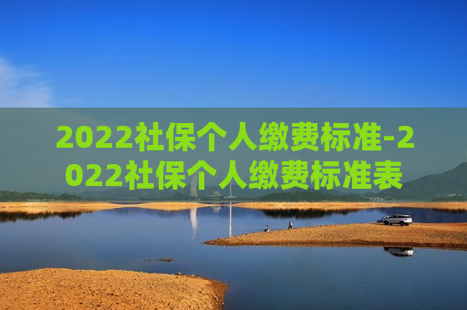 2022社保个人缴费标准-2022社保个人缴费标准表