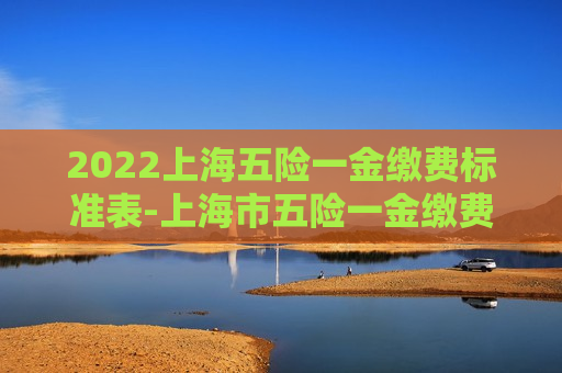 2022上海五险一金缴费标准表-上海市五险一金缴费标准