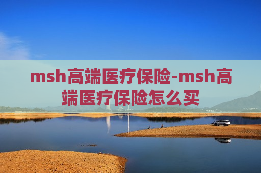 msh高端医疗保险-msh高端医疗保险怎么买