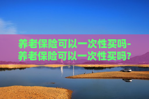 养老保险可以一次性买吗-养老保险可以一次性买吗?2020年养老保险补缴新政策