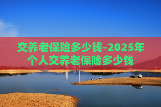 交养老保险多少钱-2025年个人交养老保险多少钱