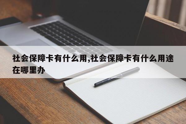 社会保障卡有什么用,社会保障卡有什么用途在哪里办