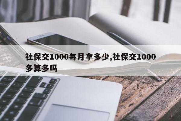 社保交1000每月拿多少,社保交1000多算多吗