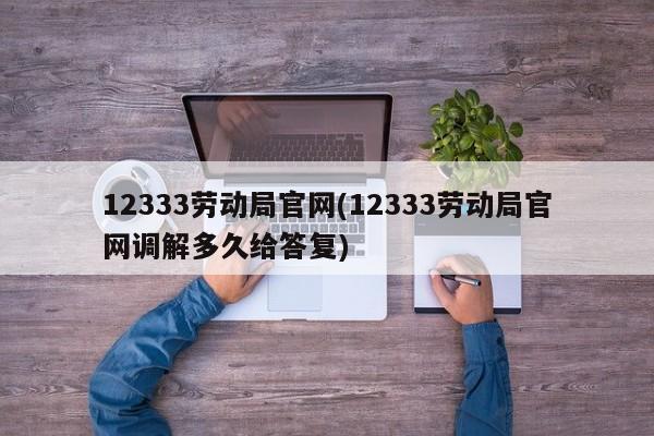 12333劳动局官网(12333劳动局官网调解多久给答复)